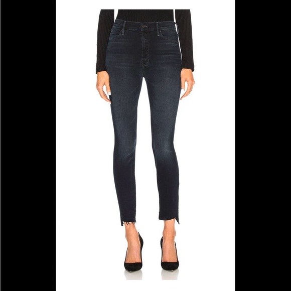 MOTHER Denim - Mother High Waisted Looker Ankle Fray in Last Call Jeans